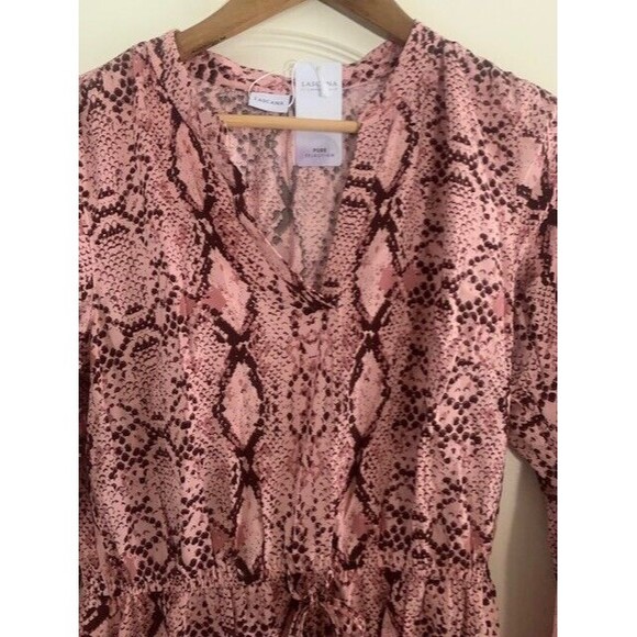 LASCANA WOMENS Pink  Shirt DRESS,  SIZE 8, NEW WITH TAG Soft Girl - Picture 10 of 16